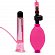 Розовый вакуумный стимулятор для клитора с вибрацией Vibrating Clitoral Pump with Quick Release