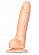 Телесный фаллоимитатор Strap-On-Me Sliding Skin Realistic Dildo size M