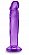 Фиолетовый анальный фаллоимитатор Sweet N Small 6 Inch Dildo With Suction Cup - 16,5 см.