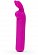 Лиловая вибропуля с ушками Rechargeable Rabbit Ears Bullet Vibrator