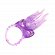 Фиолетовое эрекционное кольцо с усиками