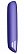 Фиолетовый классический вибратор Very Peri - 16 см.