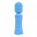 Голубой wand-вибратор Out Of The Blue - 10,5 см.