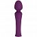 Фиолетовый жезловый вибромассажер My Secret Wand - 17 см.